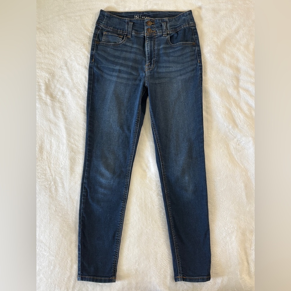 No Boundaries Dark Blue Skinny Jeans